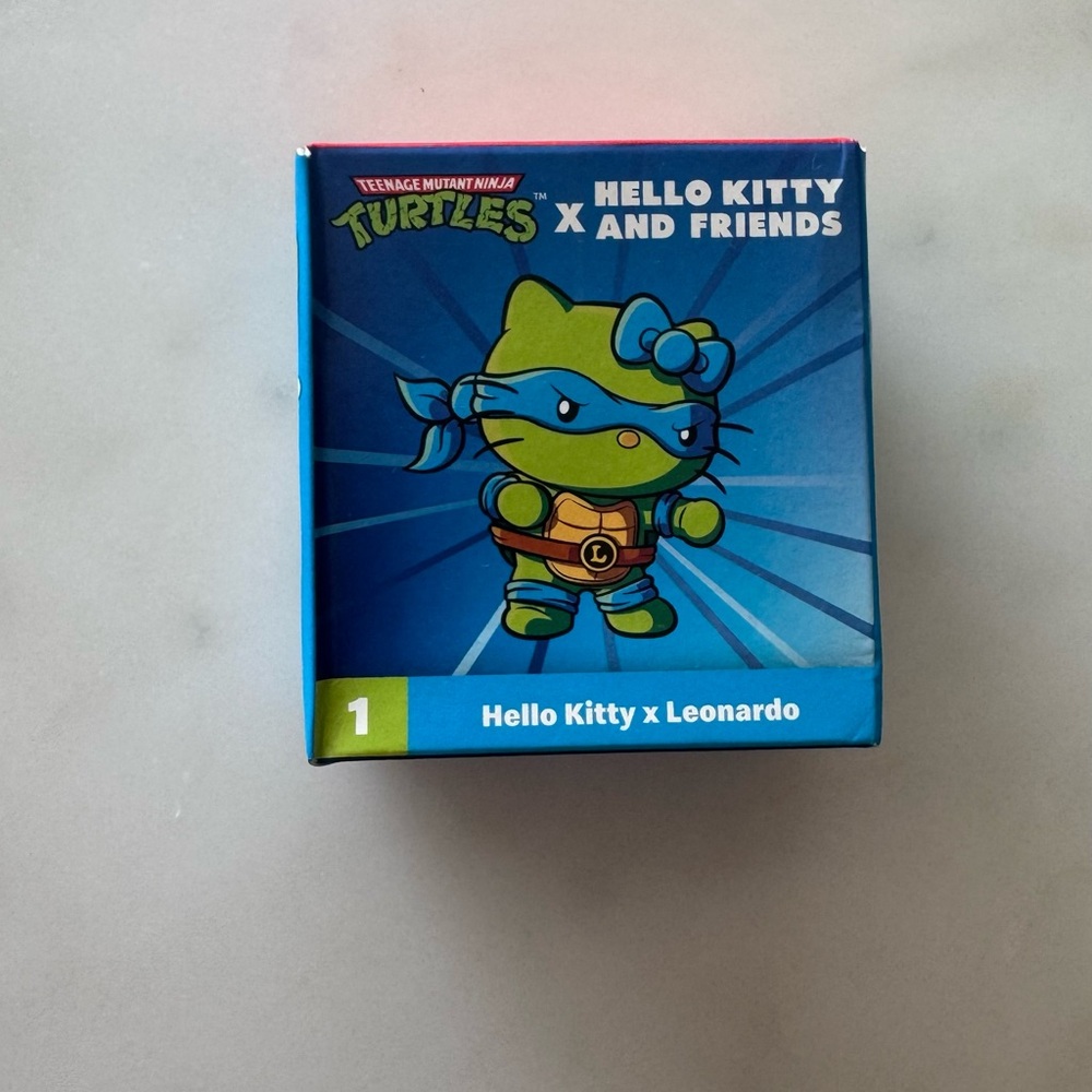 Sold out! McDonalds Teenage Mutant Ninja Turtles x Hello Kitty Collab: Leonardo